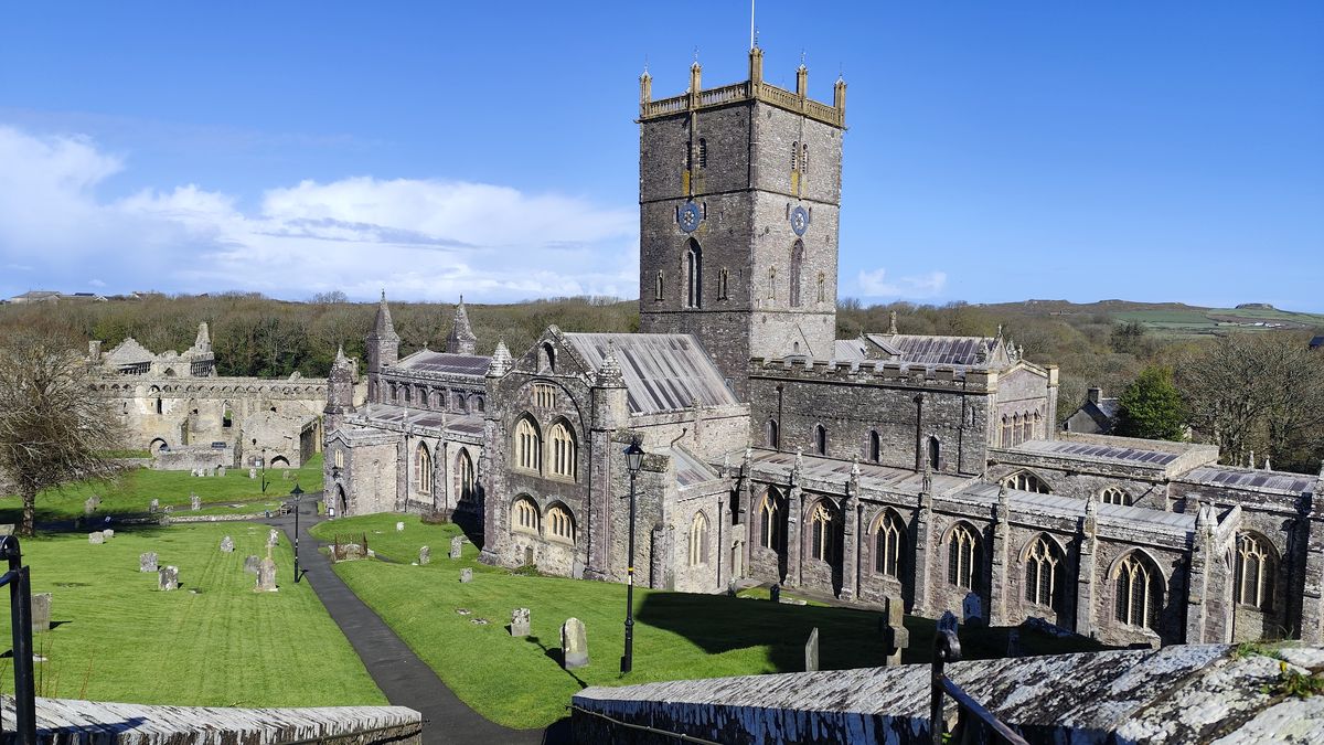 St Davids Cathedral in Pembrokeshire